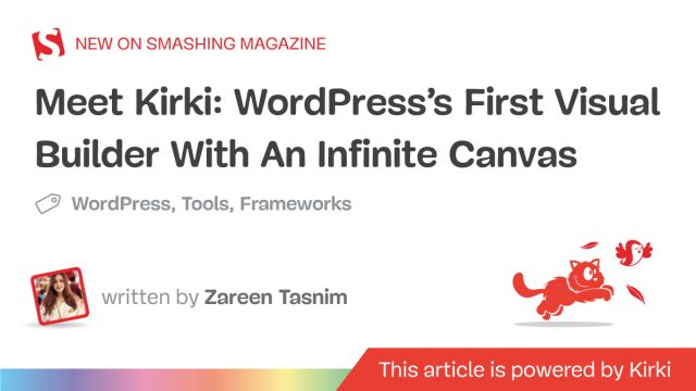 Revolutionizing Web Design: Kirki's Infinite Canvas Experience