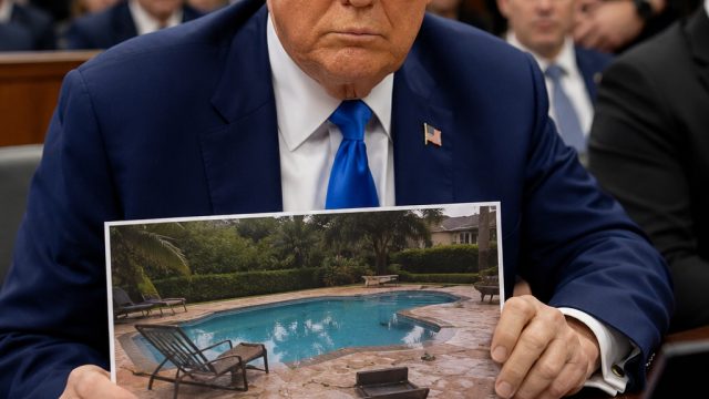 Trump Promises Evidence of Pool Vandalism Allegations in Court