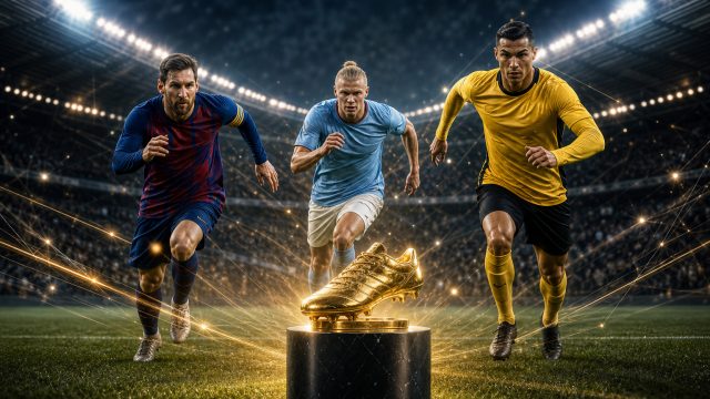 The Race for the Golden Boot: Messi, Mbappé, and Haaland's Journey
