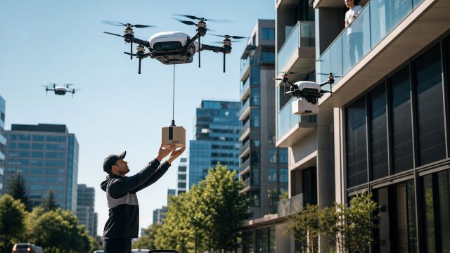The Future of Delivery Drones: Will They Replace Human Workers Soon?