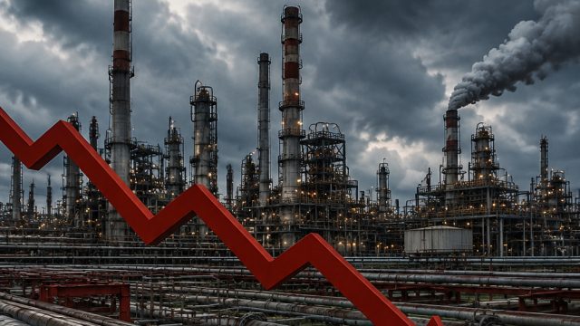 China's Oil Refinery Crisis: A Severe Drop in Production Rates