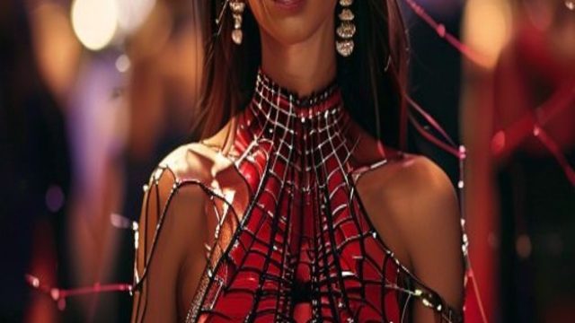Zendaya Dazzles in Stunning Spiderweb Gown at Red Carpet Event