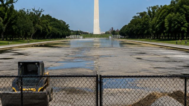 Fenced Off: Trump’s Reflecting Pool Renovation Sparks Controversy